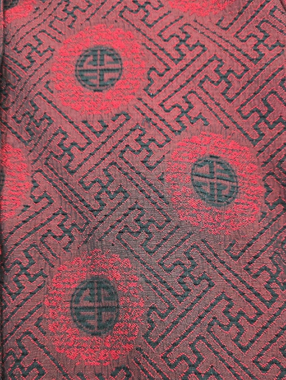Ruby Rd. Woman Classic Red & Black Patterned Women's Jacket - Picture 9 of 10